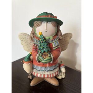 EUC Pretty Little Angel Figurine Collectible 1998 SD 1st Ed. #5 Hand-Painted Res